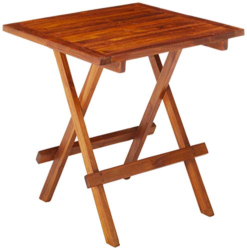 Ravinia Folding Teak Small Table