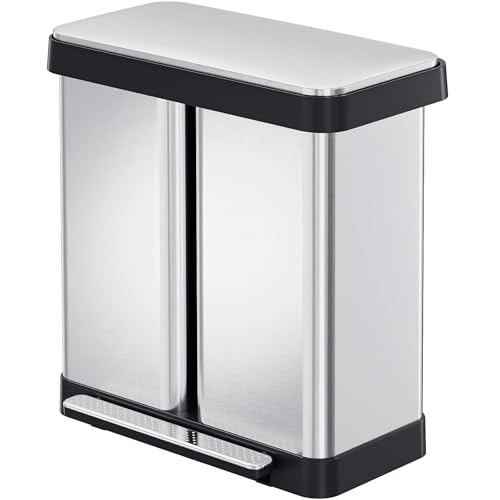 16 Gallon Dual Trash Can