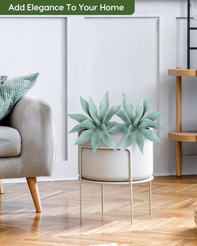 Artificial Outdoor Blue Agave Plant (2 Count)