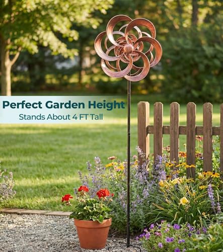 Metal Wind Spinner Outdoor (Copper)
