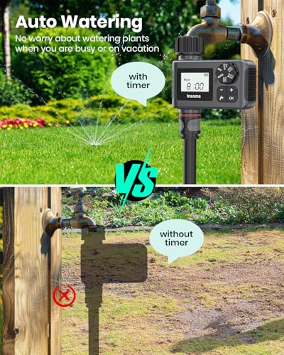 2 PCS Water Timer for Outdoor Garden Hose (2 Count)