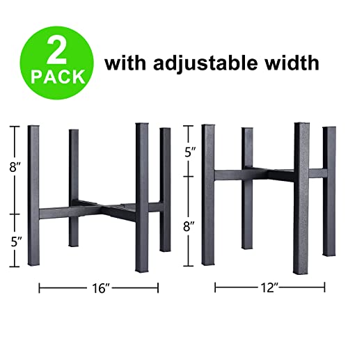 2 Pack Indoor Plant Stand for Large Plants