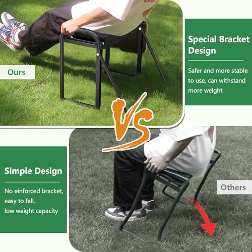 Foldable Garden Kneeler and Seat