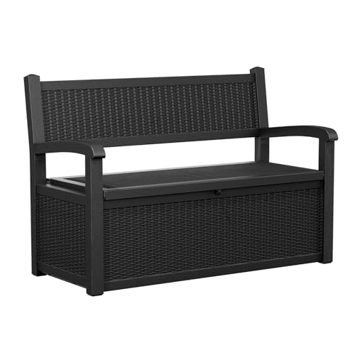 80 Gallon Outdoor Storage Bench Deck Box
