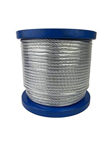 3 8" x 500' 7x19 Galvanized Wire Rope