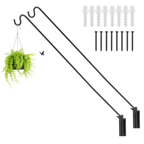 2 Packs Heavy Duty Deck Hook Wall Mounted (2 Count)