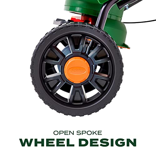 Turf Builder EdgeGuard DLX Broadcast Spreader for Seed