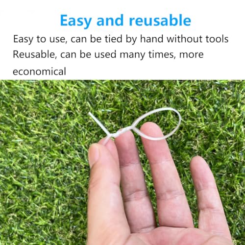 Plastic Clear 4" Twist Ties (4 Inch / Clear)