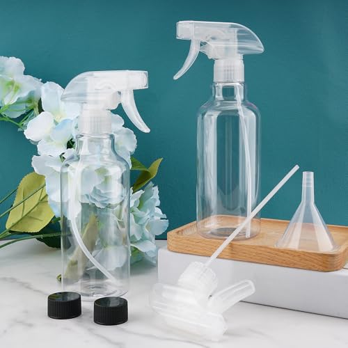 Plastic Spray Bottles (Clear)