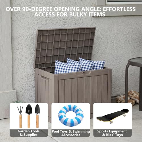 Outdoor Storage Box (Grey / 50 Gallon 3.0)