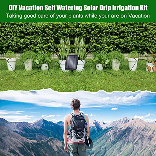 Solar Automatic Drip Irrigation Kit System (20 Count)