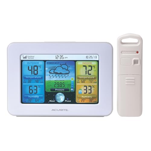 02041M Color Weather Station with Forecast