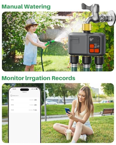 WiFi Sprinkler Timer 3 Zone (3 Zone Brass Inlet & Outlet)
