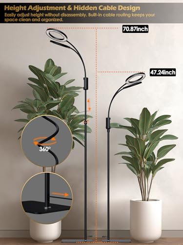 48W Smart Grow Lights for Indoor Plants