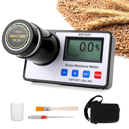 Portable Grain Moisture Meter Seed Humidity Tester for 22 Crops