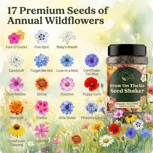 Wildflower Seed Shaker