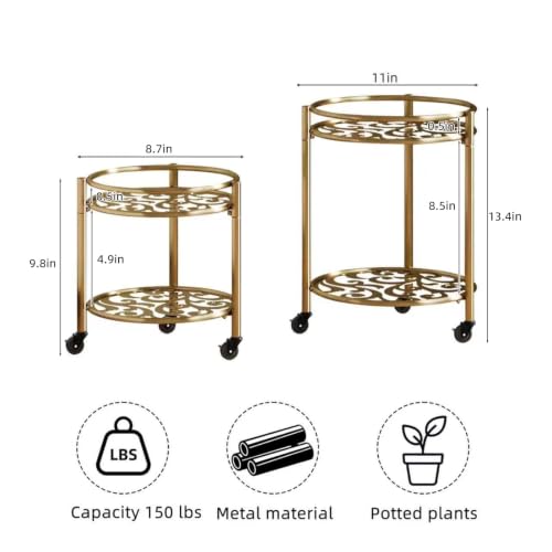 Rolling Plant Stand (2 Count)