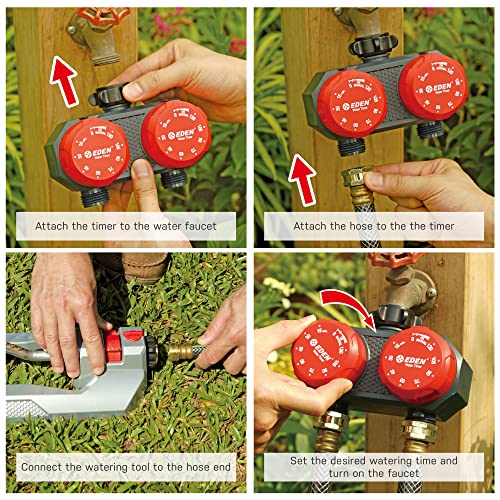 25124 2 Zone Mechanical Watering Timer