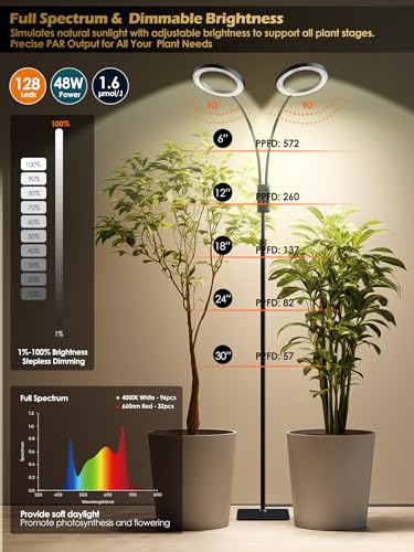 48W Smart Grow Lights for Indoor Plants
