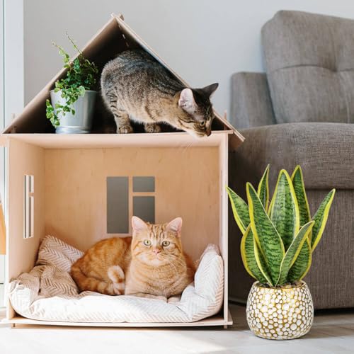 Artificial Snake Plant Potted Faux Sansevieria Trifasciata Plants
