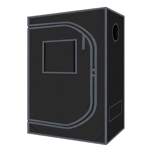 4x2 Grow Tent Plant Tent 600D Mylar Hydroponic 48"x24"x60" Grow Tent