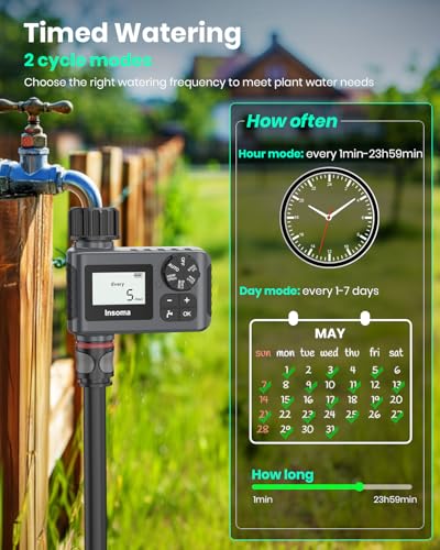 2 PCS Water Timer for Outdoor Garden Hose (2 Count)