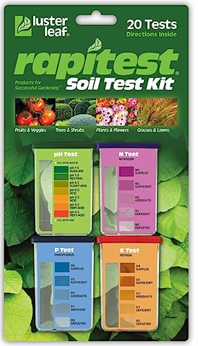 Rapitest Soil Test Kit for Gardens (20 Count)