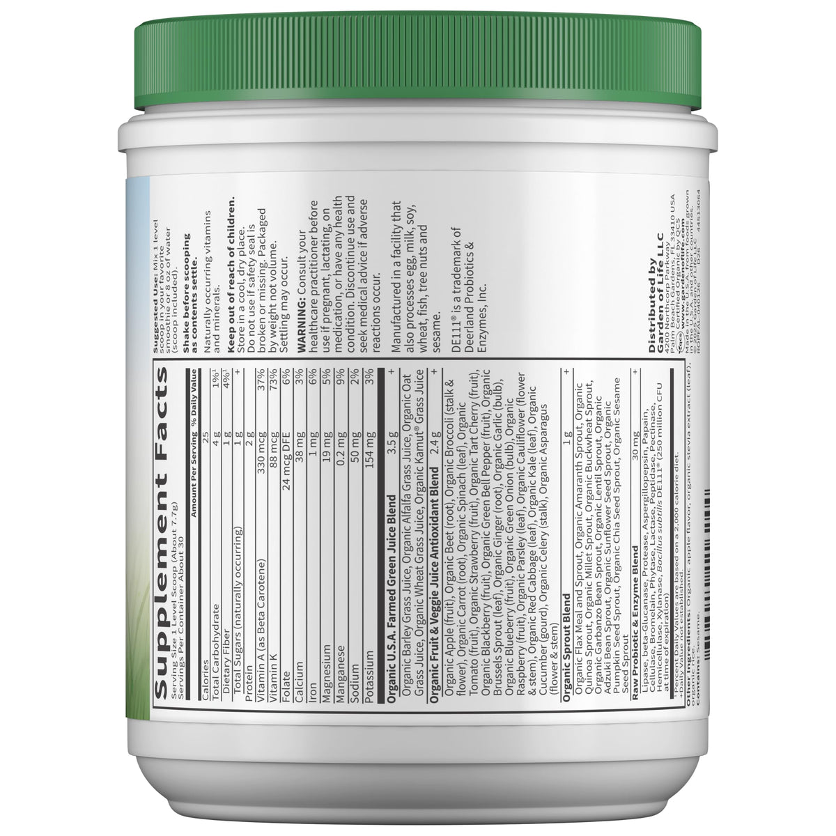 Raw Organic Perfect Food Apple Superfood Powder (8.3 Ounce)