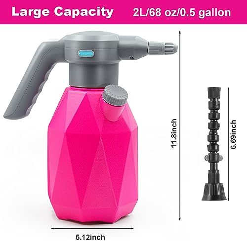 0.5 Gallon Electric Spray Bottle Plant Mister for Indoor