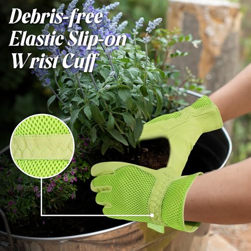Leather Gardening Gloves for Women