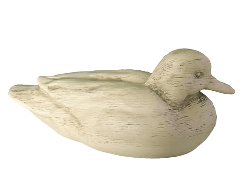 Duck Decor Statue Knick Knacks Duck Figurine Hand Carved Hand Painted for Home