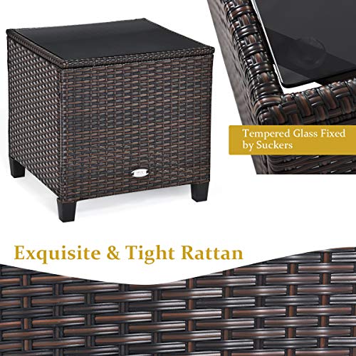 3 Pieces Patio Furniture Set