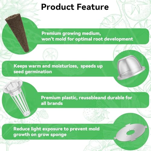 Organic Salad Seed Pod Kit for AeroGarden (12 Count)