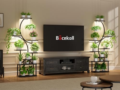 Plant Stand Indoor with Grow Light