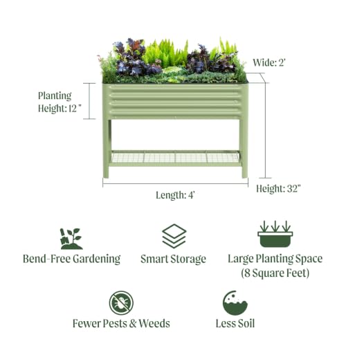 Elevated Raised Garden Bed