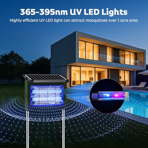 Solar Bug Zapper Outdoor (Green)