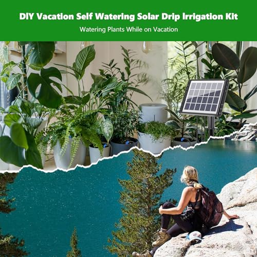49FT Solar Drip Irrigation System Kit