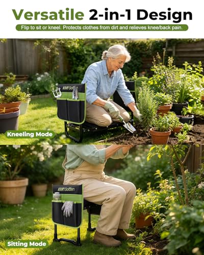 Garden Stool & Kneeler 7 (Light Green)