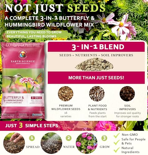 Wildflower Butterfly & Hummingbird Mix (96 Ounce)
