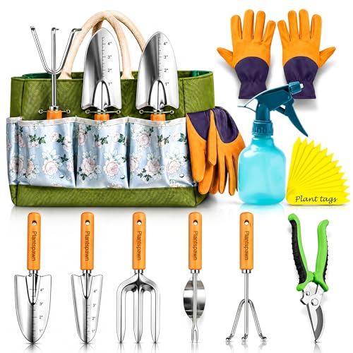 Gardening Tools Set with Organizer Handbag 9