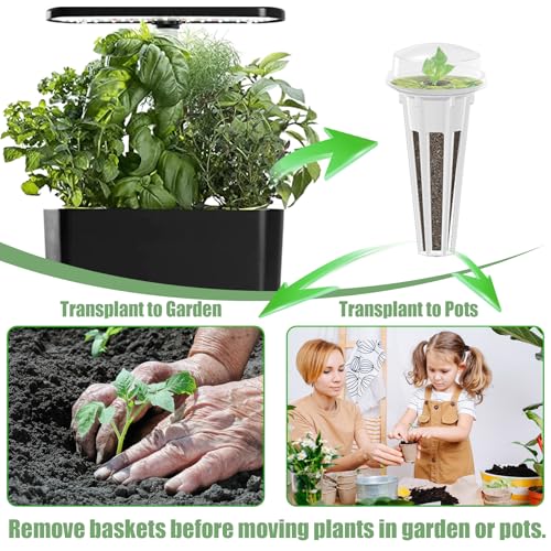 115Pcs Hydroponic Pods Supplies for Aerogarden Pods (115 pcs)