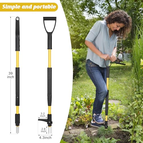 39" Stand Up Weed Puller Tool