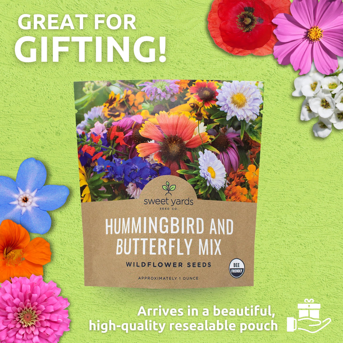 Wildflower Seeds Butterfly and Humming Bird Mix