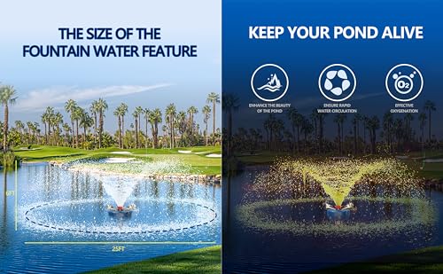 RGB Pond Fountain Aerator