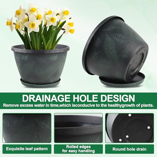 11 inch Plant Pot Set of 3 (3 Count)