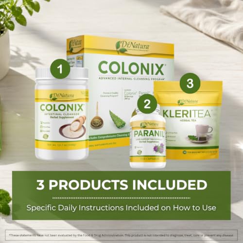 Colonix 3 Part Colon Cleanse Kit (16 Ounce)