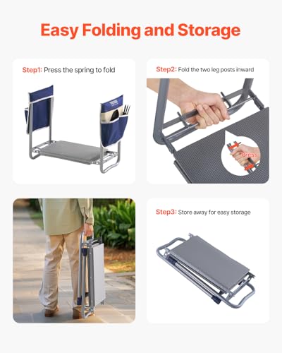 Garden Kneeler and Seat Heavy Duty