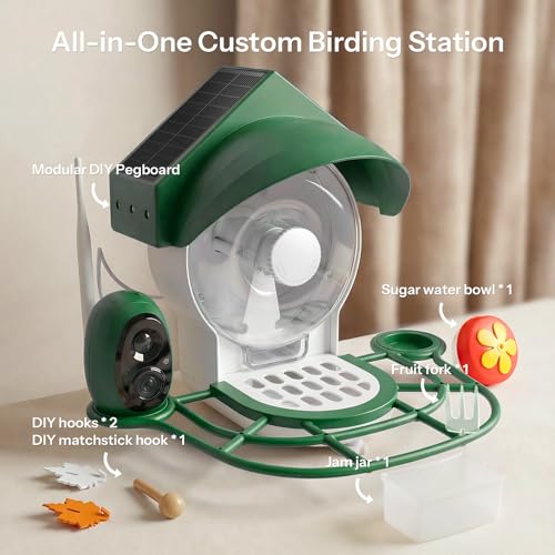 Smart Bird Feeder with Camera (52.96 Ounce)
