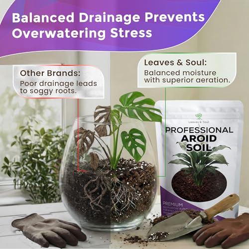 Professional Aroid Soil Mix Large 2.2 Quarts Ready to Use (Aroid Soil / 2.2 Quarts)