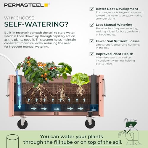 Self Watering Garden Bed